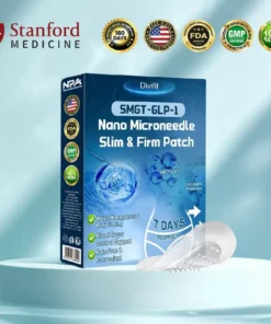 Divifit® SMGT-GLP-1 Nano Microneedle Patch with Collagen & Matrixyl 3000